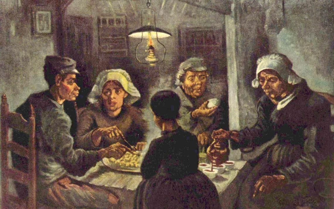 Vincent van Gogh The potato eaters